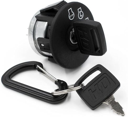 HD Switch STANT STARTER مفتاح مفتاح استبدال BUSHHOG بوش HOG 50047912 W/ 2 مفاتيح ترقية و CARABINER in Saudi Arabia