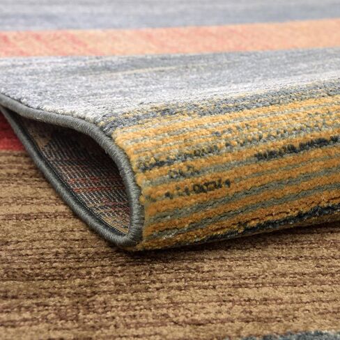 Rugs.com Kashkuli Gabbeh Collection Rug – 2' 7 x 10' Runner Blue Medium Rug Perfect for Hallways, Entryways in Saudi Arabia