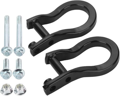 ONER Tow Hooks Compatible with 2019 2020 2021 & Newer Chevy Silverado 1500, Replaces # 84280202(RED) in Kuwait