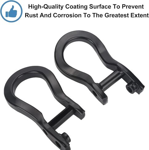 ONER Tow Hooks Compatible with 2019 2020 2021 & Newer Chevy Silverado 1500, Replaces # 84280202(RED) in Kuwait