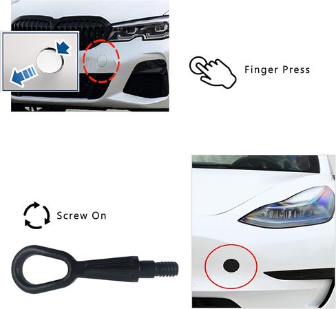 لخطاف السحب BMW متوافق مع BMW 1 3 5 7 X5 X3 Series E53 E60 E61 E63 E64 E65 E70 E87 E90 E91 TRICTION FRENT TOR HOOK HOOK HOOK EYE REAP REPART#72157070643 in Saudi Arabia