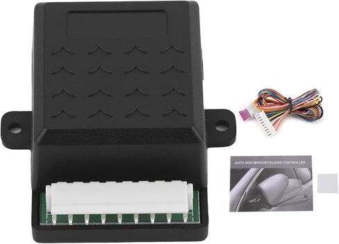 Ymiko Rear View Mirror Folding Module Universal Side Rearview Mirror Auto Fold Unfold Controller Folding Closer Module for 12V Car with Manual Switch in Saudi Arabia