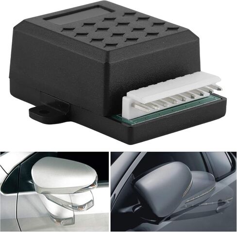 Ymiko Rear View Mirror Folding Module Universal Side Rearview Mirror Auto Fold Unfold Controller Folding Closer Module for 12V Car with Manual Switch in Saudi Arabia