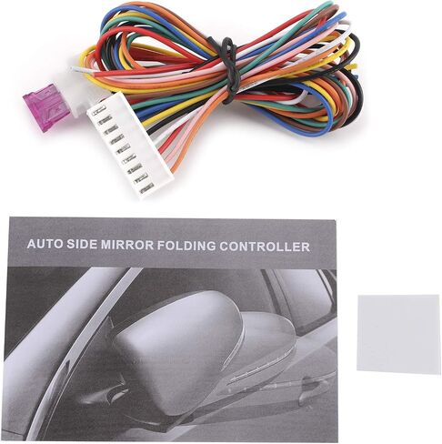 Ymiko Rear View Mirror Folding Module Universal Side Rearview Mirror Auto Fold Unfold Controller Folding Closer Module for 12V Car with Manual Switch in Saudi Arabia
