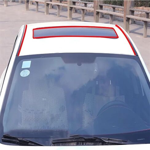 Automobile edge T-shaped sealing strip Roof windshield protector waterproof strip Window seal rainproof accessories(14mm x 2m) in Saudi Arabia