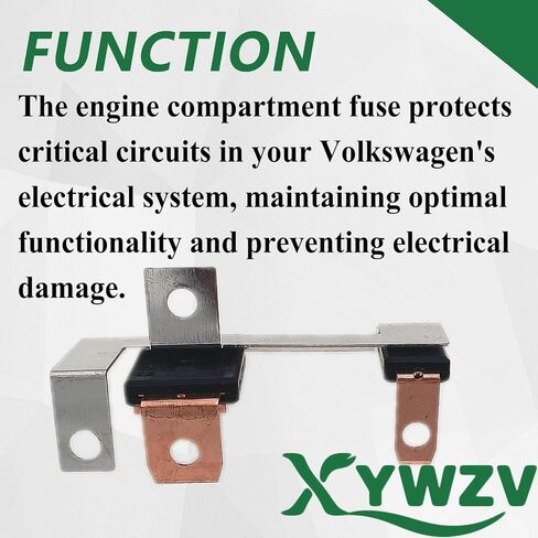 5C0-937-629-F Main Fuse Compatible with Volkswagen Passat 2012 2013 2014 2015 2016 2017 2018 Beetle 2.5L L5 2012 2013 2014 Engine Compartment Fuse Replace 5C0-937-629-F 5C0937629F in Saudi Arabia