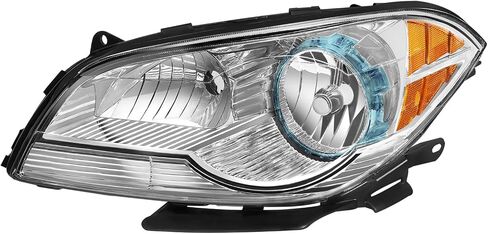 ELH المصابيح الأمامية التجميع ملائمة لـ 08-12 CHEVY MALIBU 2008 2009 2010 2011 2012 CHEVY MALIBU 08 09 10 11 12 CHEVY MALIBU استبدال الجانب الأيسر واليمين Chrome Housing Reflector in Kuwait