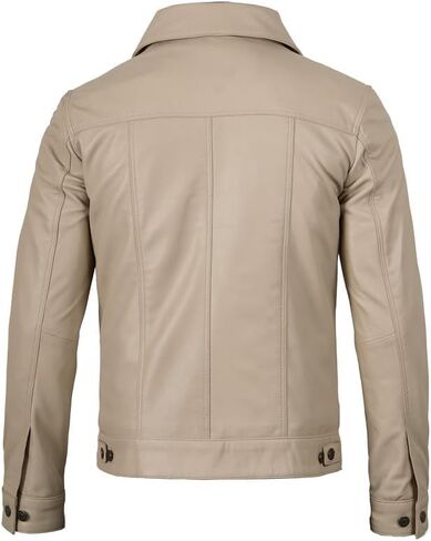 سترة جلدية للرجال من Decrum - سترات جلدية للرجال من جلد الخراف الحقيقي in Kuwait