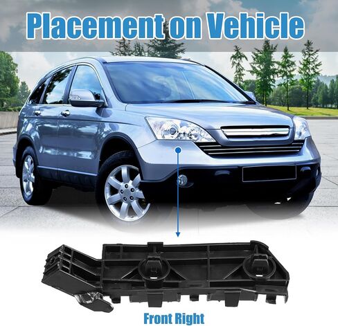 X AUTOHAUX Right Side Car Front Bumper Mounting Support Bracket NO.71193-SWA-003 for Honda CRV 2007-2011 in Saudi Arabia