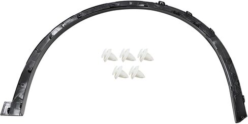 GXARTS Black Front Driver Left Fender Flare Arch Trim Compatible with Tesla Model X 2023 2024 in Saudi Arabia