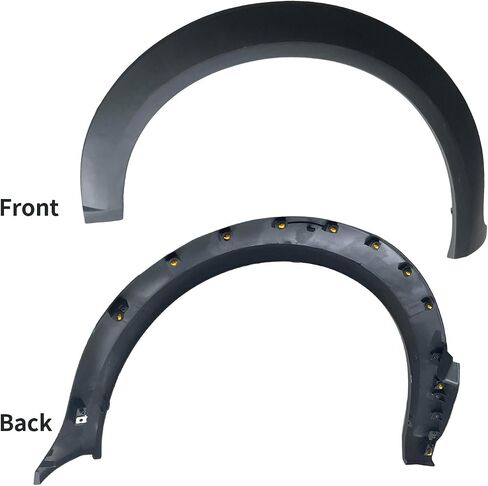 فتحة فتح العجلة الأمامية لوحة العجلة Fender Flare القوس المصبوب الخارجي تناسب Ford Transit Connect XL XL XL 2010 2011 2013 (جانب السائق الأيسر) in Kuwait