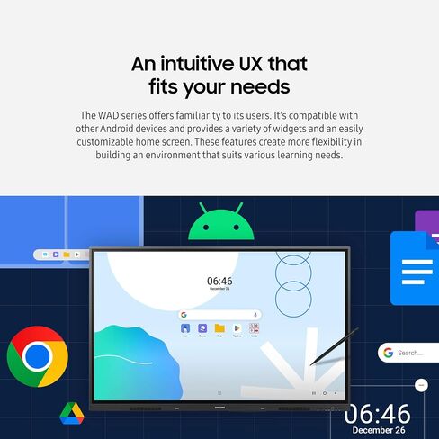 لوحة Samsung Android التفاعلية 75 " in Kuwait