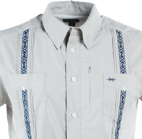 Libre Guayabera - Azul Paloma in Saudi Arabia