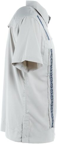 Libre Guayabera - Azul Paloma in Saudi Arabia