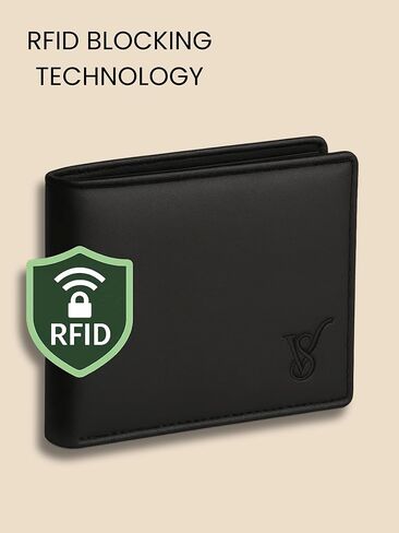 نحيف RFID حظر محفظة جلدية حقيقية ثنائية in Saudi Arabia