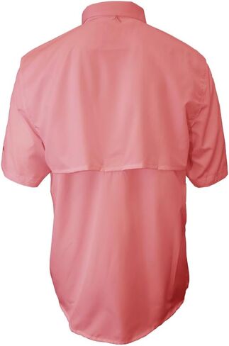 Men's Long Sleeve Fishing Button Down Shirt, Breathable Outdoors Casual Lightweight Shirt in Saudi Arabia