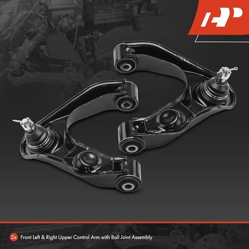 A-Premium 2 x Front Upper Control Arm, with Ball Joint & Bushing, Compatible with Nissan Frontier 1998-2004 in Saudi Arabia