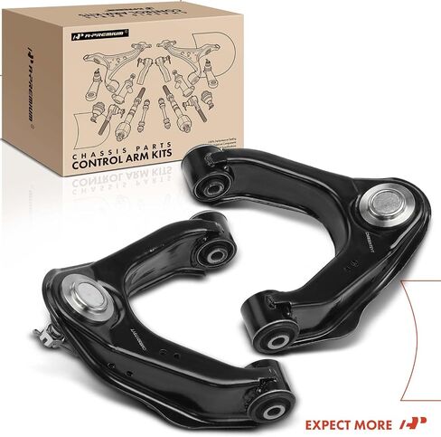 A-Premium 2 x Front Upper Control Arm, with Ball Joint & Bushing, Compatible with Nissan Frontier 1998-2004 in Saudi Arabia