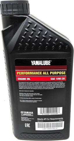 Yamaha 4-Quarts LUB-10W30-GG-12 Yamalube Golf Car and Generator Oil 10W-30 in Saudi Arabia