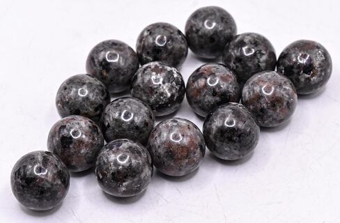 HQRP 1PC 16mm Yooperlite Syenite Sphere Glowing Under UV Natural Sodalite Rich Clast w/Nepheline Pegmatite Polished Gemstone Crystal Mineral Ball - China in Saudi Arabia