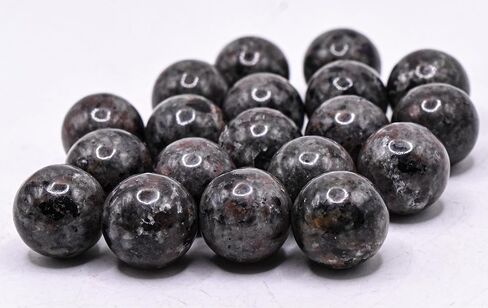 HQRP 1PC 16mm Yooperlite Syenite Sphere Glowing Under UV Natural Sodalite Rich Clast w/Nepheline Pegmatite Polished Gemstone Crystal Mineral Ball - China in Saudi Arabia
