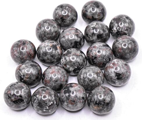 HQRP 1PC 16mm Yooperlite Syenite Sphere Glowing Under UV Natural Sodalite Rich Clast w/Nepheline Pegmatite Polished Gemstone Crystal Mineral Ball - China in Saudi Arabia