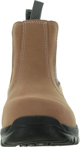 Moxie Trades® Angelina Chelsea Pull-on Booties for Women – Nubuck Leather Upper – Textile Lining – Cushioned Insole in Saudi Arabia