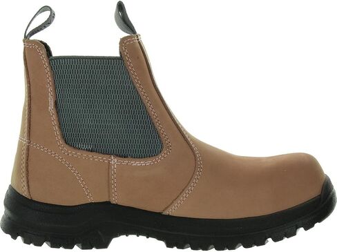 Moxie Trades® Angelina Chelsea Pull-on Booties for Women – Nubuck Leather Upper – Textile Lining – Cushioned Insole in Saudi Arabia