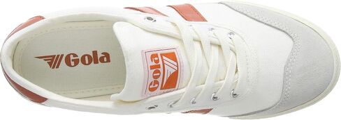 حذاء رياضي نسائي من Gola لكرة الريشة، أبيض فاتح/بالتيك/صمغ، 6.5 in Kuwait