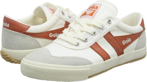 حذاء رياضي نسائي من Gola لكرة الريشة، أبيض فاتح/بالتيك/صمغ، 6.5 in Kuwait