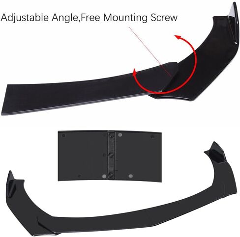Bumper Lip Spoiler Splitter Compatible with 1997-2002 2010-2021 Chevy Camaro LS LT1 SS Coupe Convertible Bumper Spoiler Body Kit, Side Skirt, Rear Lip, Strut Splitter Rods in Saudi Arabia