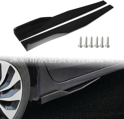 Bumper Lip Spoiler Splitter Compatible with 1997-2002 2010-2021 Chevy Camaro LS LT1 SS Coupe Convertible Bumper Spoiler Body Kit, Side Skirt, Rear Lip, Strut Splitter Rods in Saudi Arabia