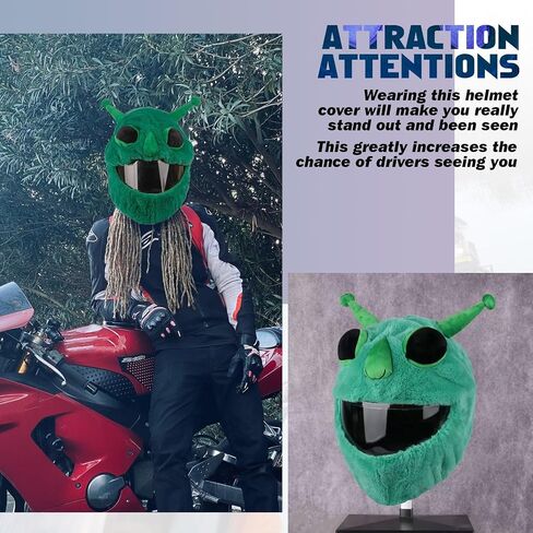 x xotic tech Cute Turkey Motorcycle Helmet Cover Soft Plush Full Face Helmet Sleeve Furry Fun Cartoon Animal Headcover Riding Gear for Motorcycle Personalized Protection Decoration with Keychain in Saudi Arabia