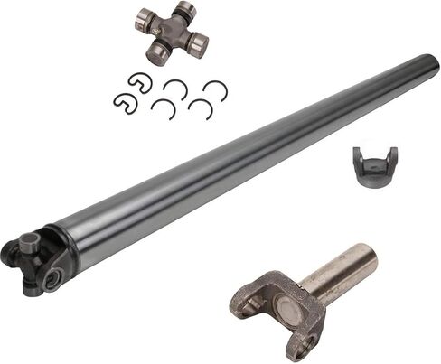 تشمل مجموعة عمود القيادة الصلب المخصصة لـ Speedway Motors U-Weld-it Custom Steel ، و 1350 سلسلة من سلسلة GM 27 spline slip ، وأنابيب طولها 50 بوصة و 3 بوصات O.D. in Saudi Arabia