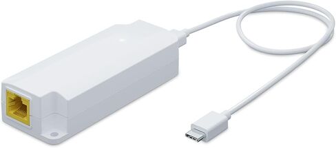 Poe to USB C Hub ، USB-C إلى Ethernet Multiport Adapter Clop & Play ، 5 في 1 (Gigabit Ethernet ، 23W مدعوم من POE 802.3at ، 3*USB 3.0) إلى محول النوع C للهاتف الذكي/الجهاز اللوحي in Kuwait