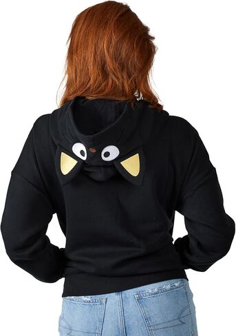 BioWorld Chococat Cosplay Long Sleeve Women's Black Zip Hoodie in Saudi Arabia