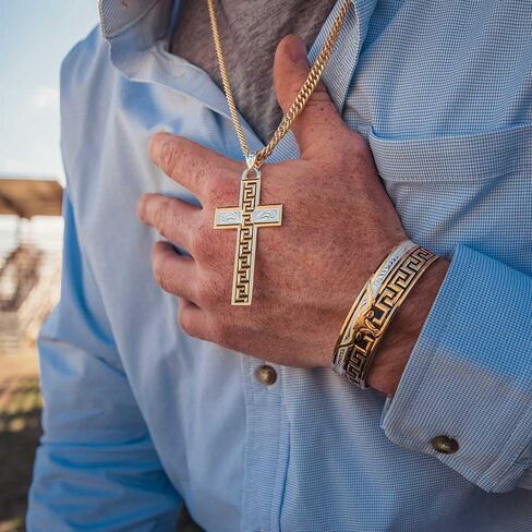 Montana Silversmiths American Made Strength Cuff Bracelet in Kuwait
