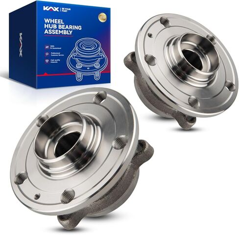 Kax 513253 2PCS محمل العجلات الأمامية وتجميع المحور الملائمة لعام 2006-2013 VW Jetta ، للفترة 2009-2010،2012-2021 VW Passat ، 5 Lug in Saudi Arabia