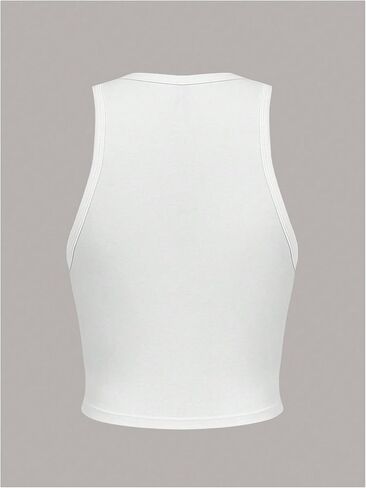 SHENHE Women's Y2k Cherry Tank Top Crew Neck Graphic Fitted Sleeveless Crop Tank Shirt in Kuwait