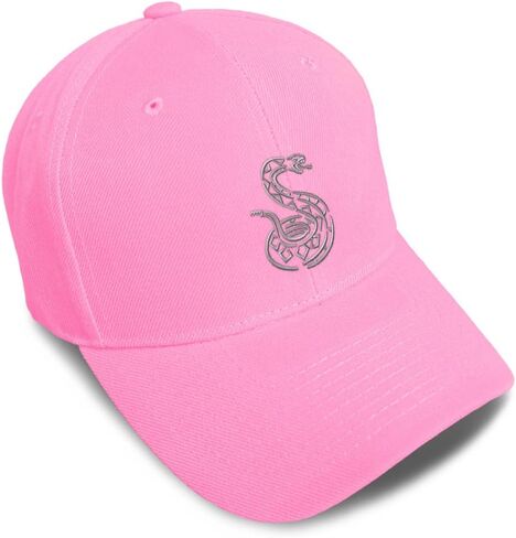 Custom Baseball Caps for Men & Women Embroidered Wildlife Rattlesnake Ladies & Men Baseball Hats Acrylic in Kuwait