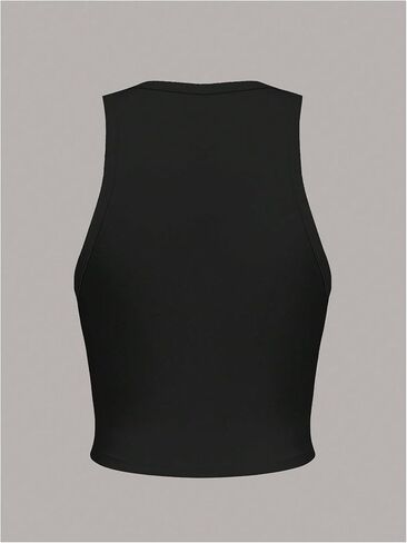 SHENHE Women's Y2k Cherry Tank Top Crew Neck Graphic Fitted Sleeveless Crop Tank Shirt in Kuwait