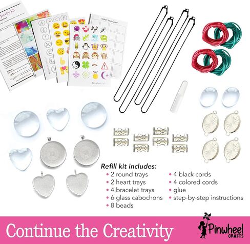 Pinwheel Crafts Mermaid DIY Jewelry Box Kit for Girls Ages 4+ - 530Pc Make Your Own Jewelry Box, Girls DIY Craft Kits - Mermaid Craft Gifts for Girls - Painting Arts and Crafts for Girls 4-6 7 8 Years in Saudi Arabia