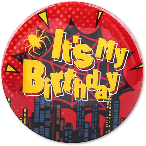 It's My Birthday Button, Happy Birthday Lapel Badge Pin for Kids Adults Men & Women Party Brooch Favors Decor in Saudi Arabia