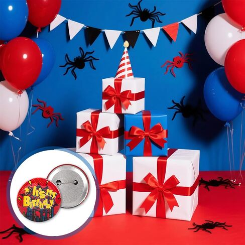 It's My Birthday Button, Happy Birthday Lapel Badge Pin for Kids Adults Men & Women Party Brooch Favors Decor in Saudi Arabia