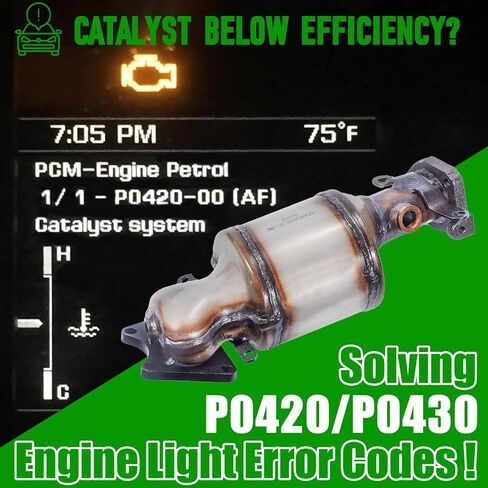 Catalytic Converter Kit Fit Honda Accord 2003-2007 Odyssey 2005-2007 Pilot 2005-2008 Ridgeline 2006-2008 Acura MDX 2003-2009 Acura TL 2004-2008 Saturn Vue 2004-2007 3.0L 3.2L 3.5L 3.7L in Saudi Arabia