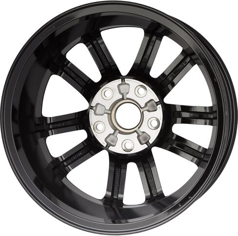 New Wheel 17 × 6.5 بوصة حافة لعام 2011-2020 Dodge Grand Caravan وجه مصقول مع جيوب سوداء مطلية 5 × 127.0 مم 5 in Saudi Arabia