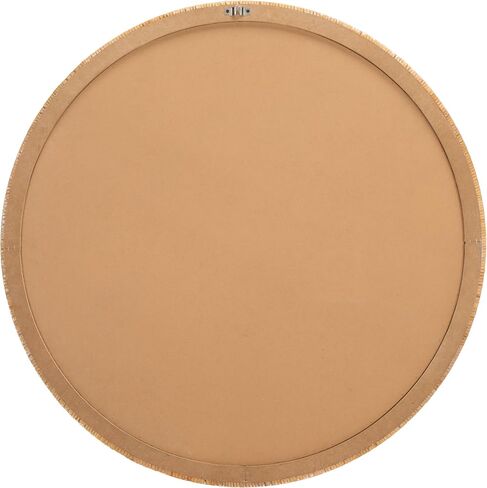 SAFAVIEH Home Collection Mila Natural 36-inch Round Decorative Accent Wall Mirror in Saudi Arabia