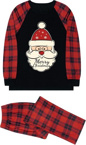 Family Christmas Match Pajamas Set Christmas Family Matching Pjs Sets With Pocket in Saudi Arabia