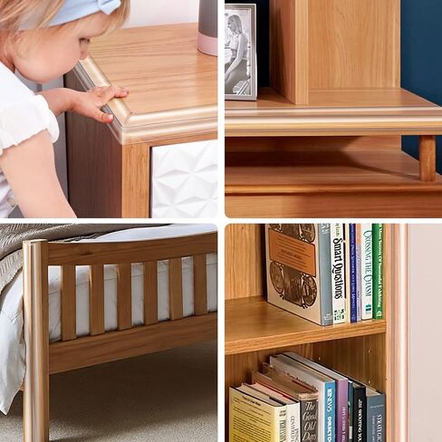 16 Pack Corner Guards Baby Proofing Furniture Corner & Edge Safety Bumpers Corner Covers Protectors Baby Proof Bumper & Cushion to Cover Sharp Furniture & Table Edges (L Shape) in Kuwait