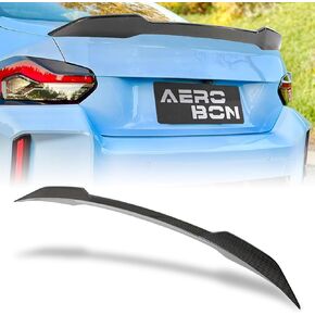 AeroBon Real Carbon Fiber Trunk Spoiler Compatible with 2022-2025 BMW 2 Series G42 Coupe and G87 M2 Spoiler (MP1 Style) in Saudi Arabia